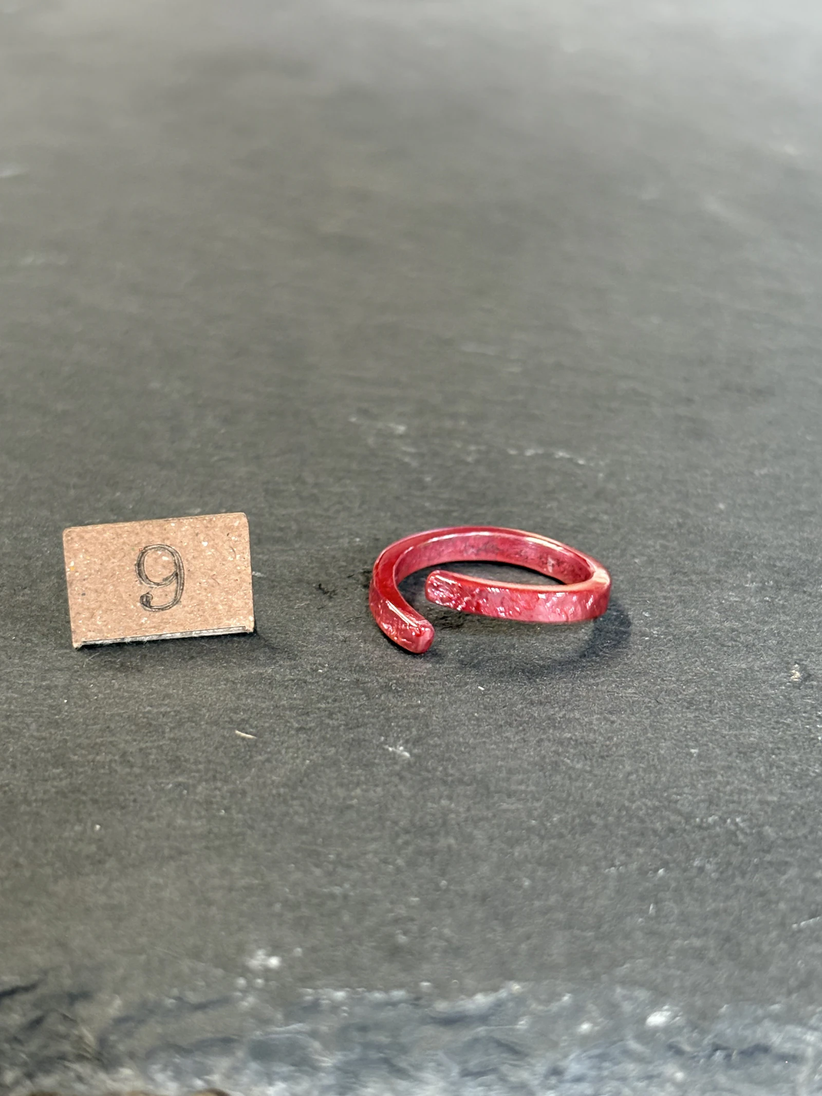 緋銅Ring 【一点物 9号 現品】 - 1