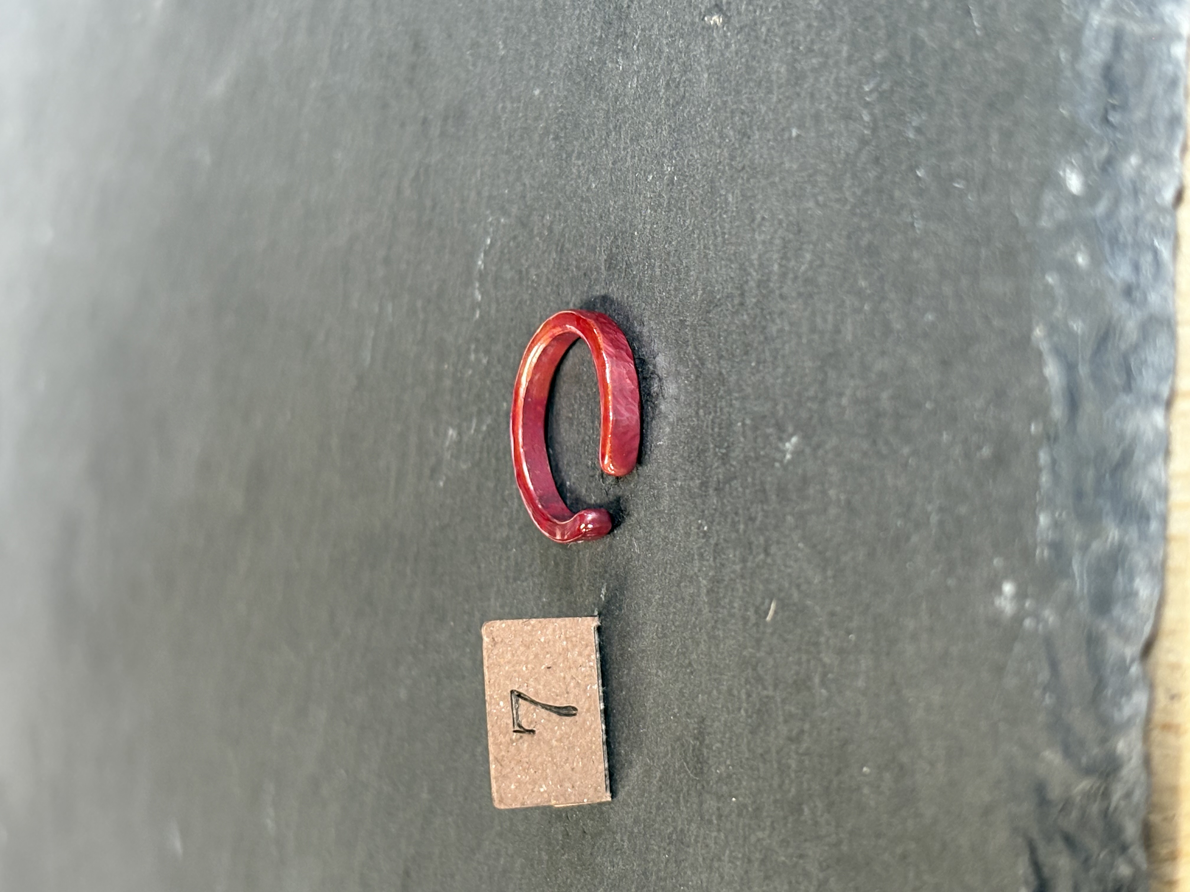 緋銅Ring 【一点物 ７号 現品】