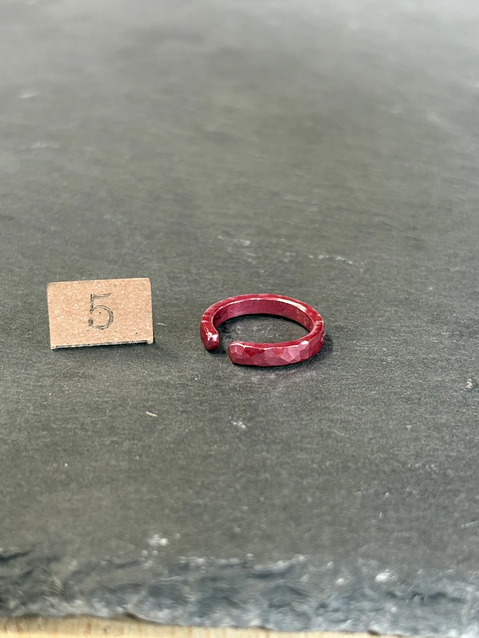 緋銅Ring 【一点物 5号 現品】 - 1