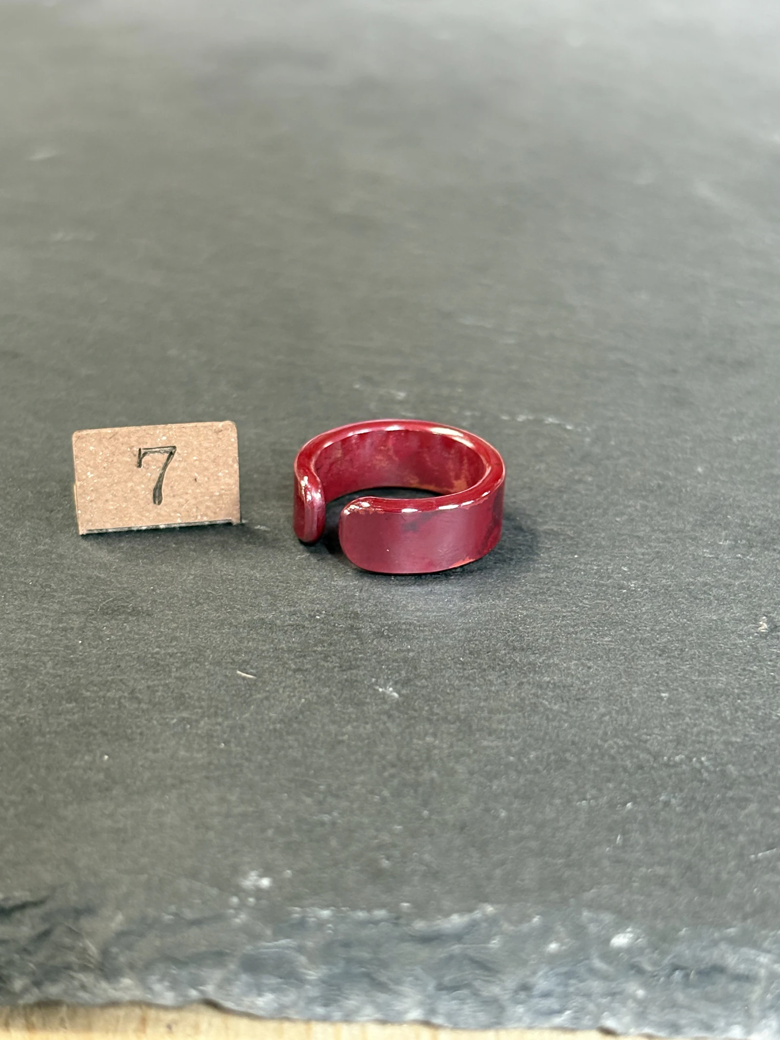 緋銅Ring   【一点物　７号　現品】 - 1