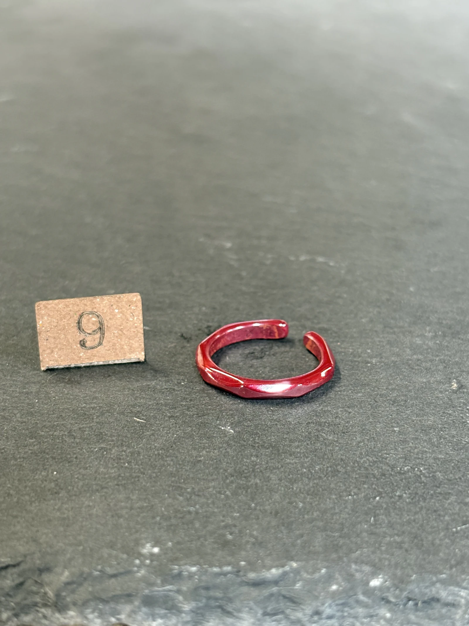緋銅Ring 【一点物 9号 現品】 - 1