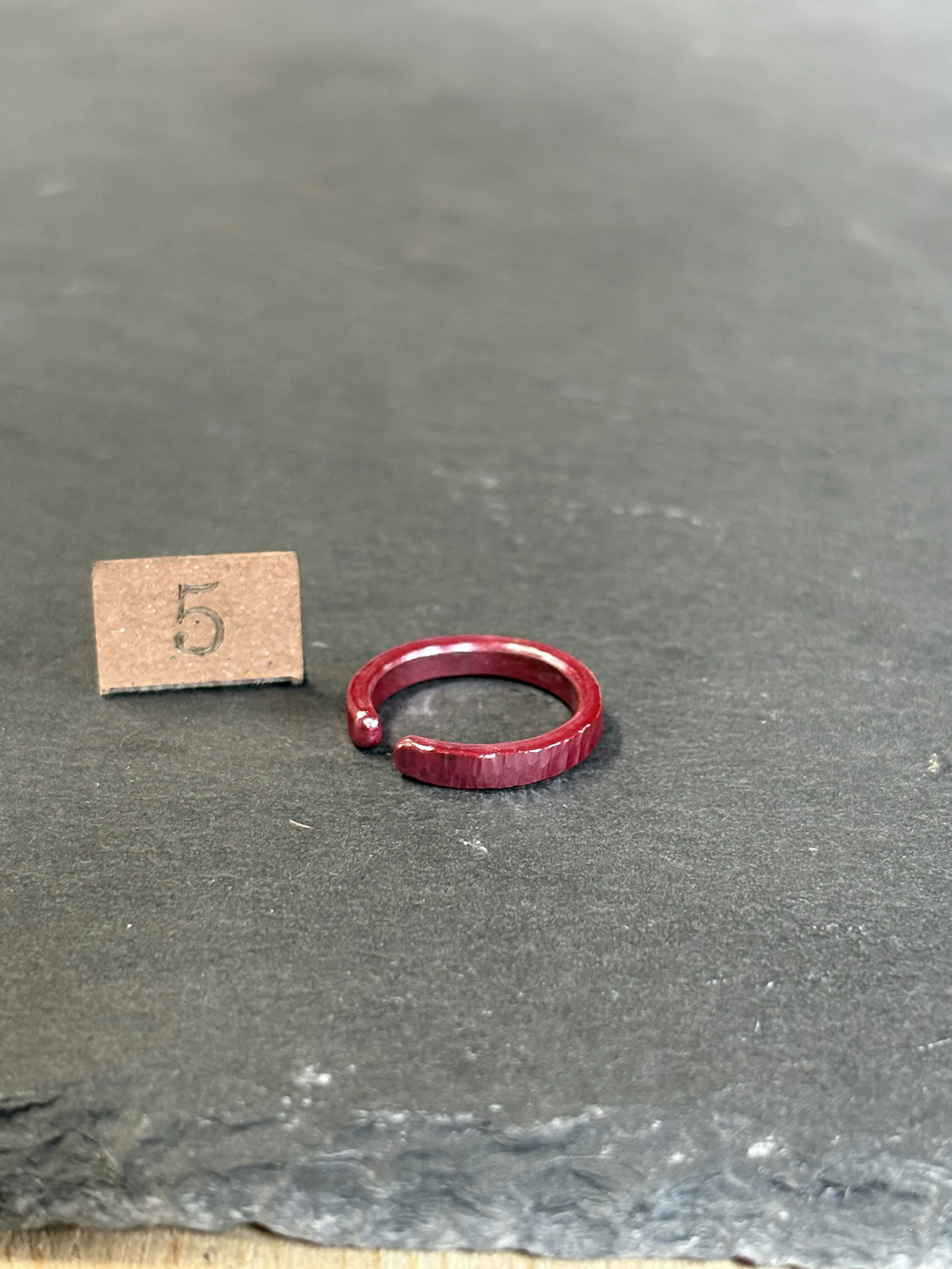 緋銅Ring   【一点物　５号　現品】 - 1