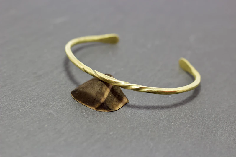 Center Twist Bangle