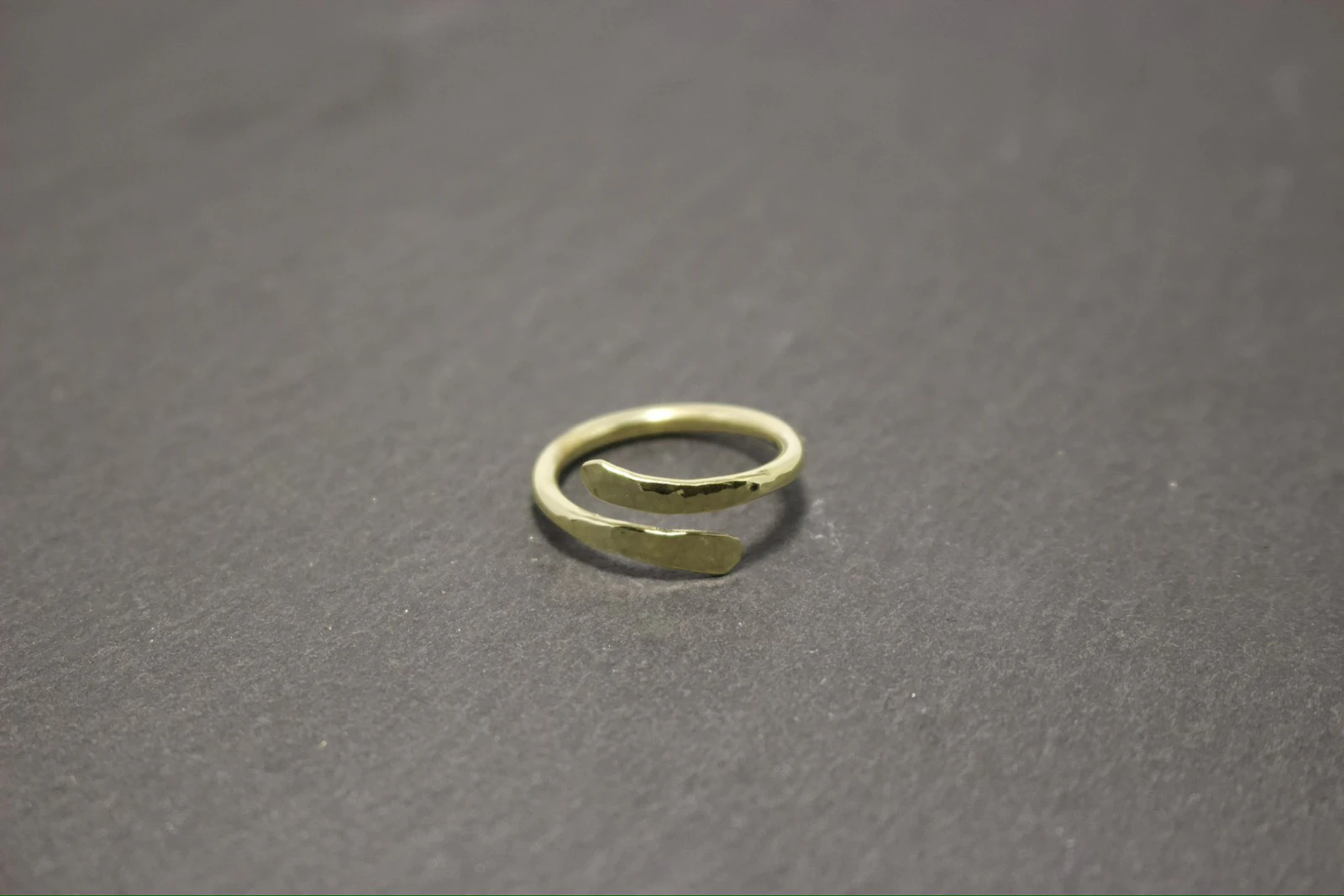 Hammertone Open Ring - 1