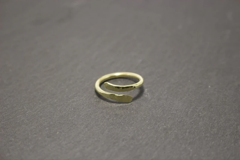 Hammertone Open Ring