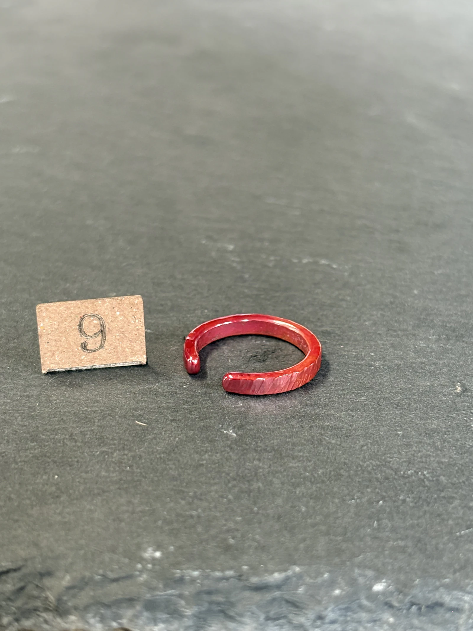 緋銅Ring 【一点物 9号 現品】 - 1