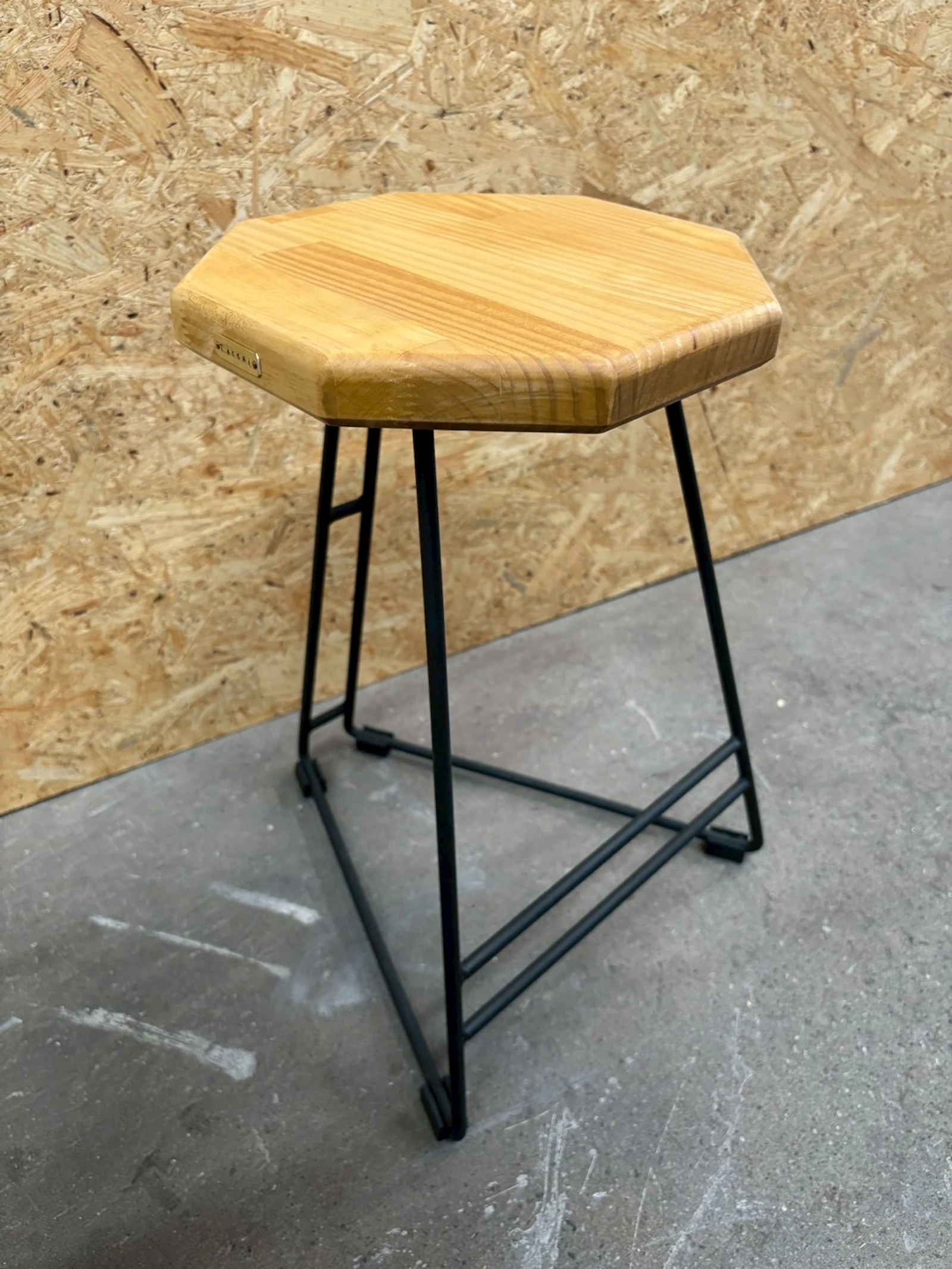 Iron & Wood Stools - 2