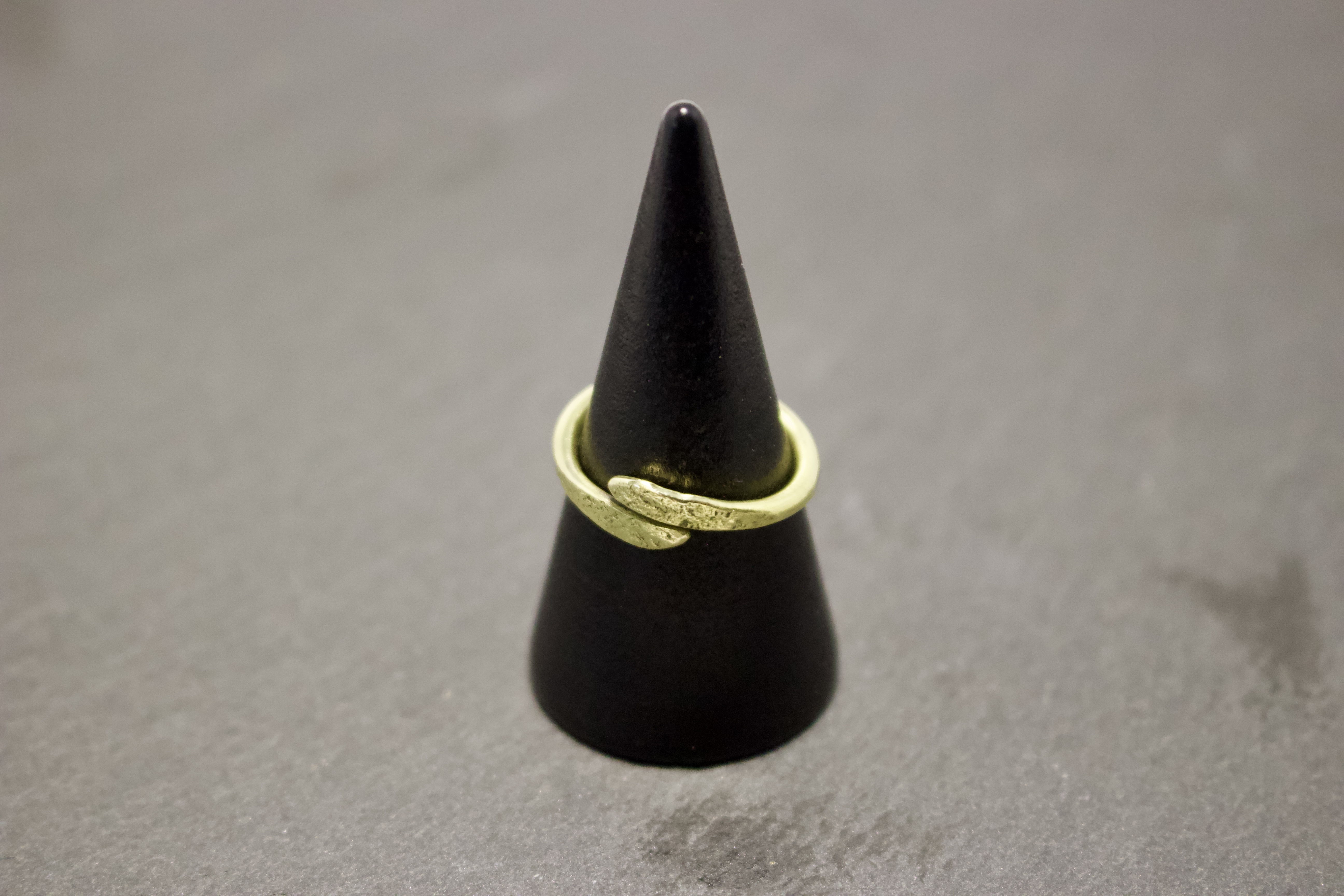 Hammer Tone Open Ring
