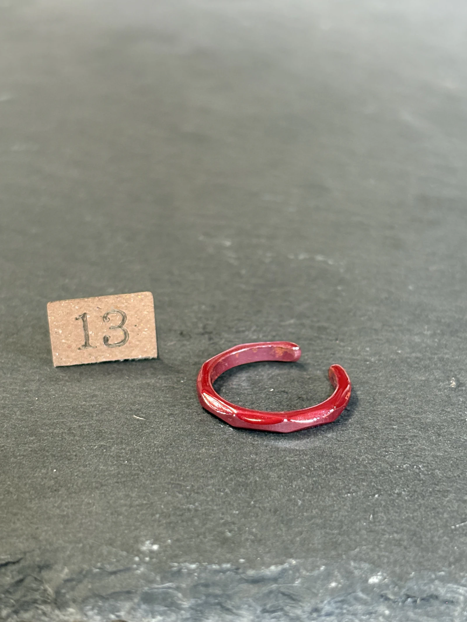 緋銅Ring 【一点物 13号 現品】 - 1