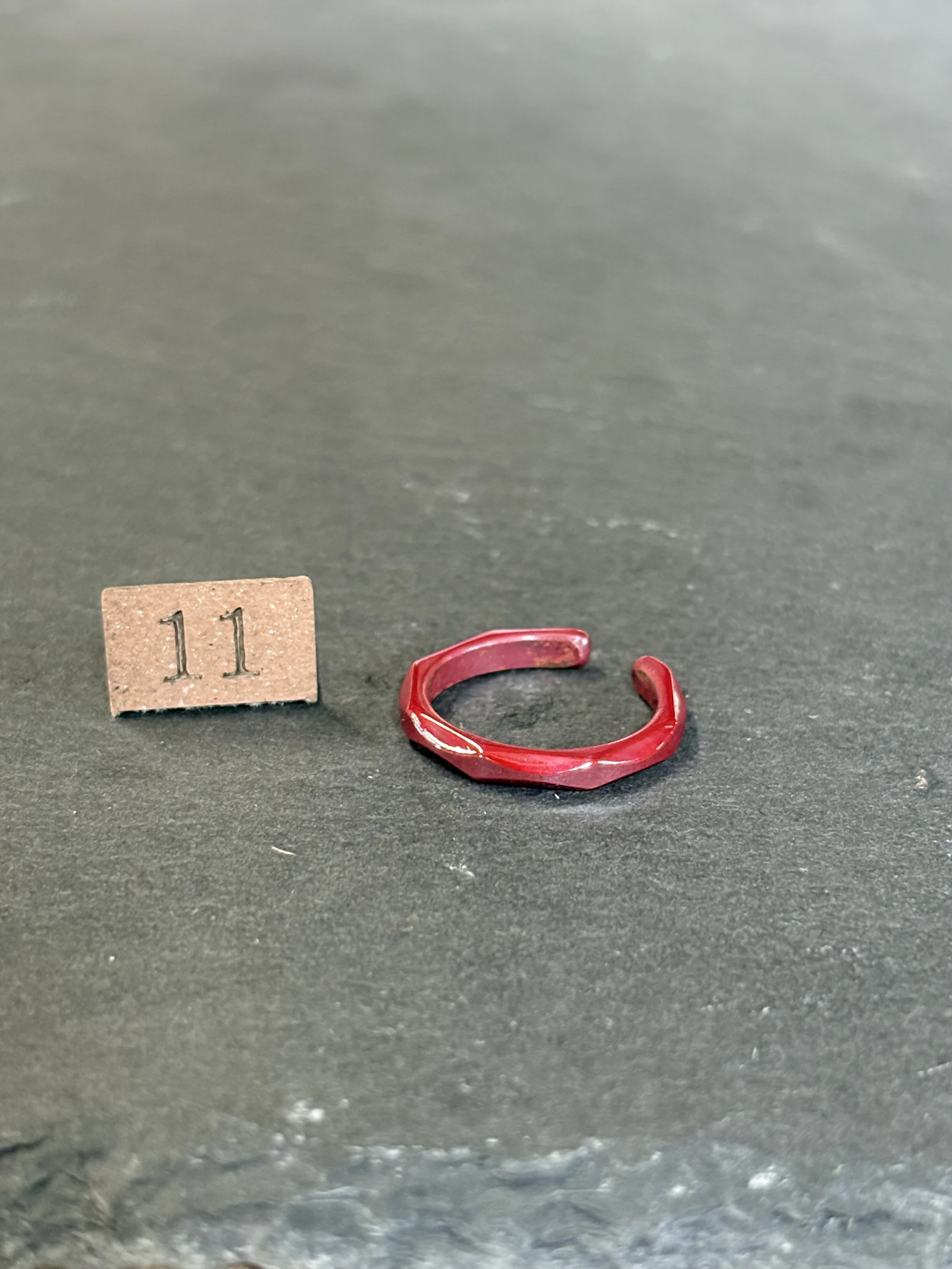 緋銅Ring 【一点物 11号 現品】 - 1