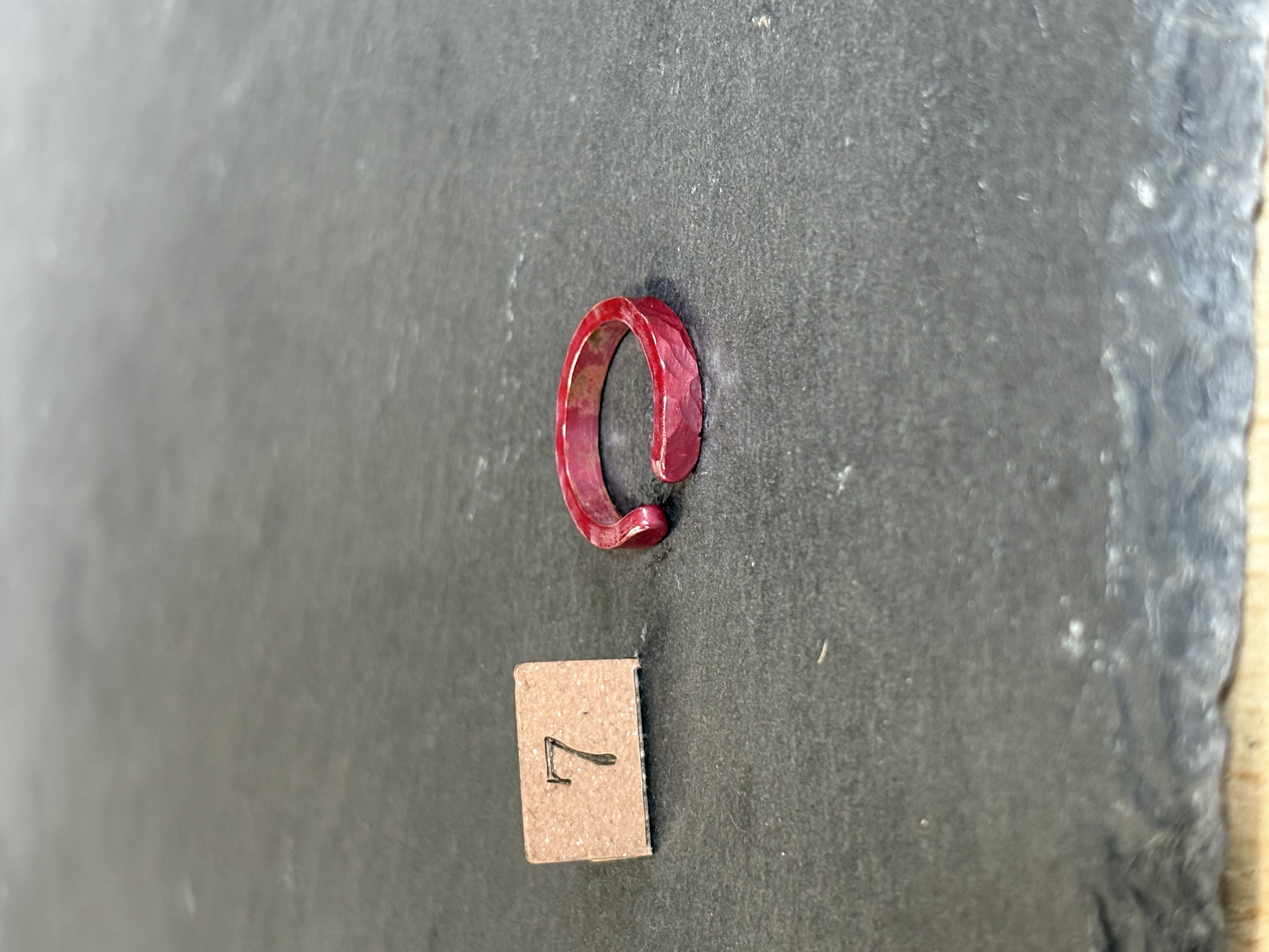 緋銅Ring 【一点物 ７号 現品】