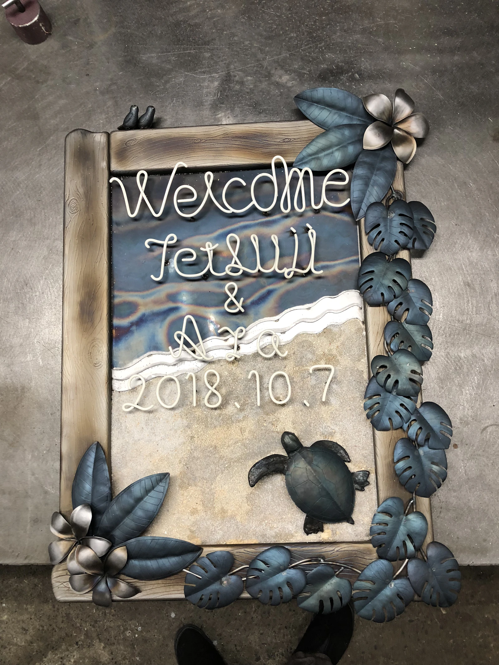 All Iron　Welcome board　Hawaiian - 2