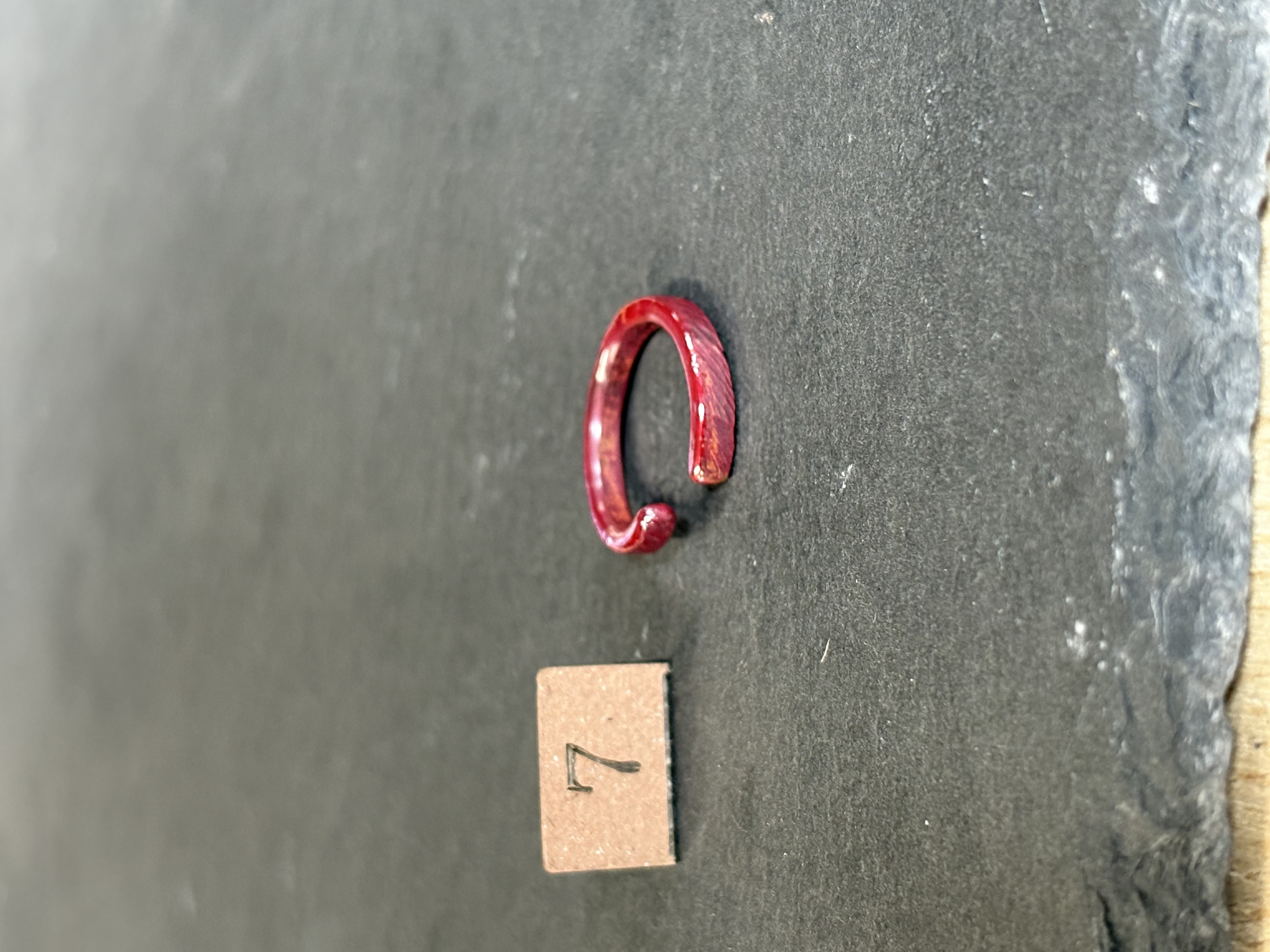 緋銅Ring 【一点物 ７号 現品】