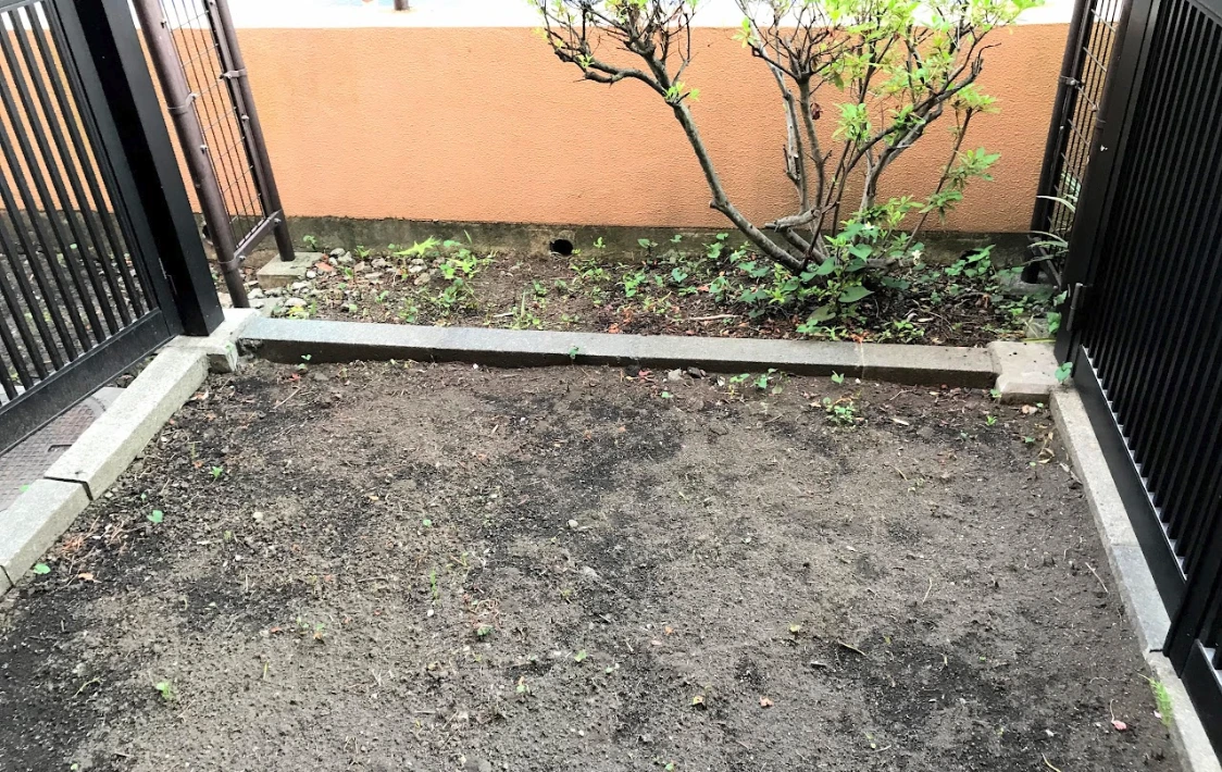 専用庭付き