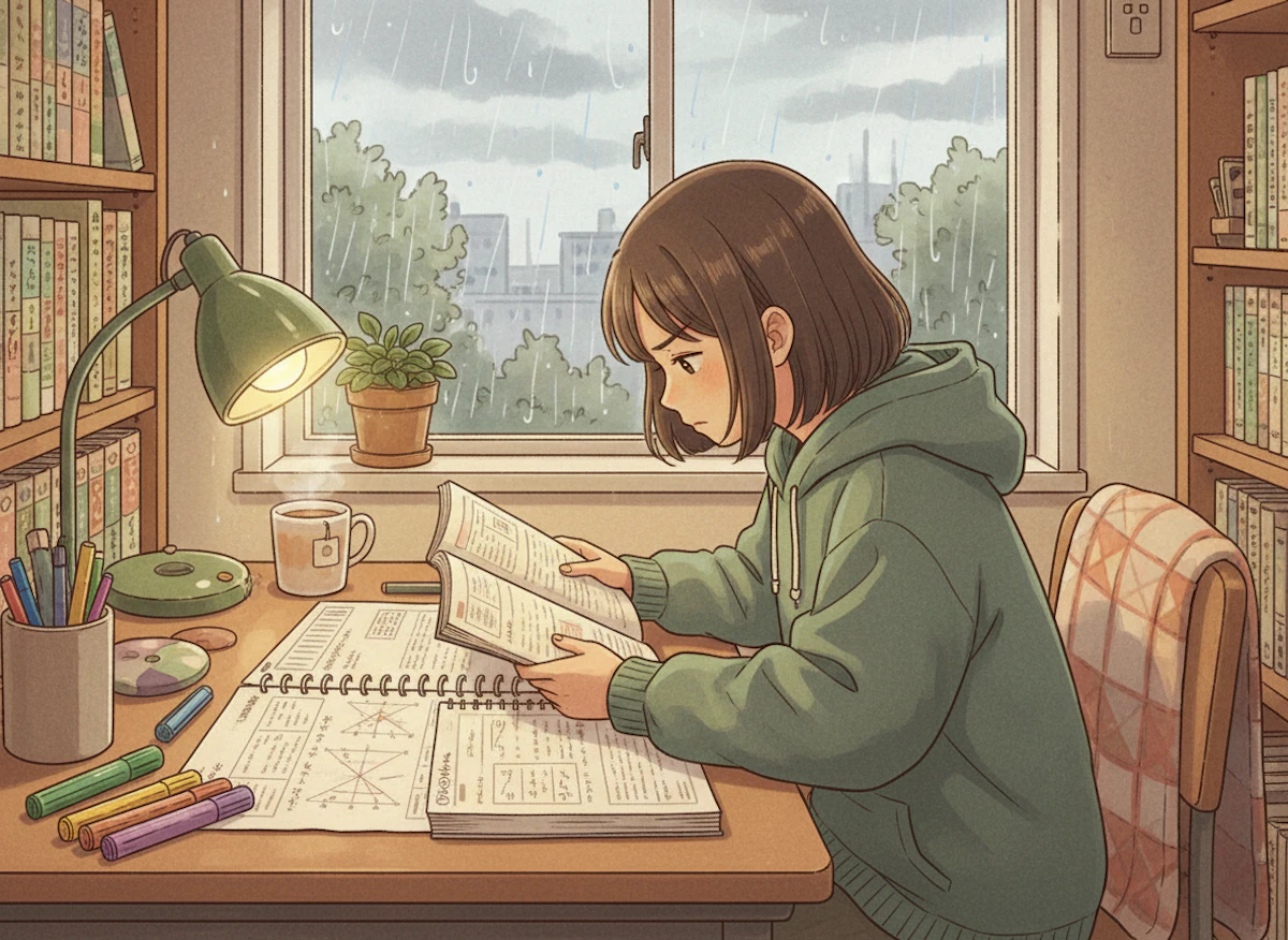 梅雨時期の受験対策:中学3年生の模試スタートと効果的な学習法