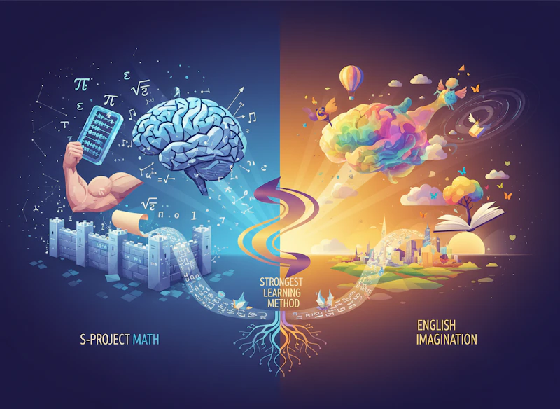 S-project流数学は暗記で強化！英語は想像力で伸ばす最強勉強法