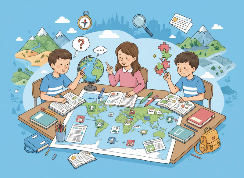 中学生のための効果的な地理学習法｜考えて覚える社会勉強法