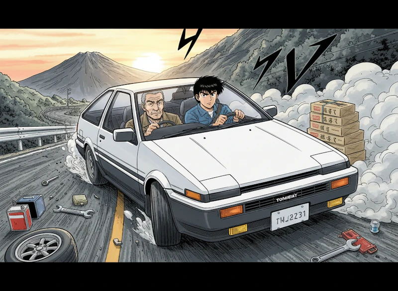 イニシャルD藤原文太に学ぶ理想の教育法〜実践的経験が育むプロドライバーの素養