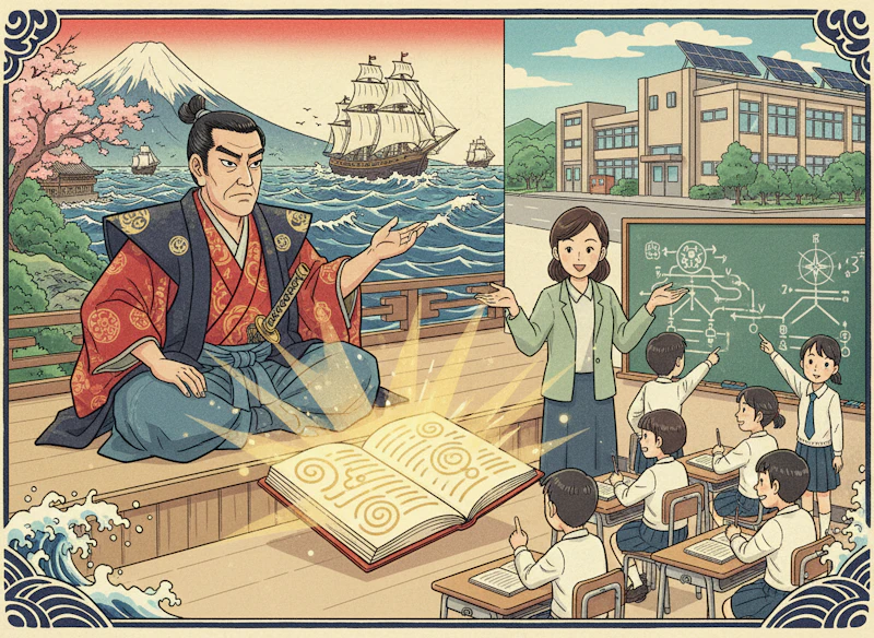 勝海舟の名言に学ぶ自己決断力の育成〜教育現場で活かす行蔵の哲学