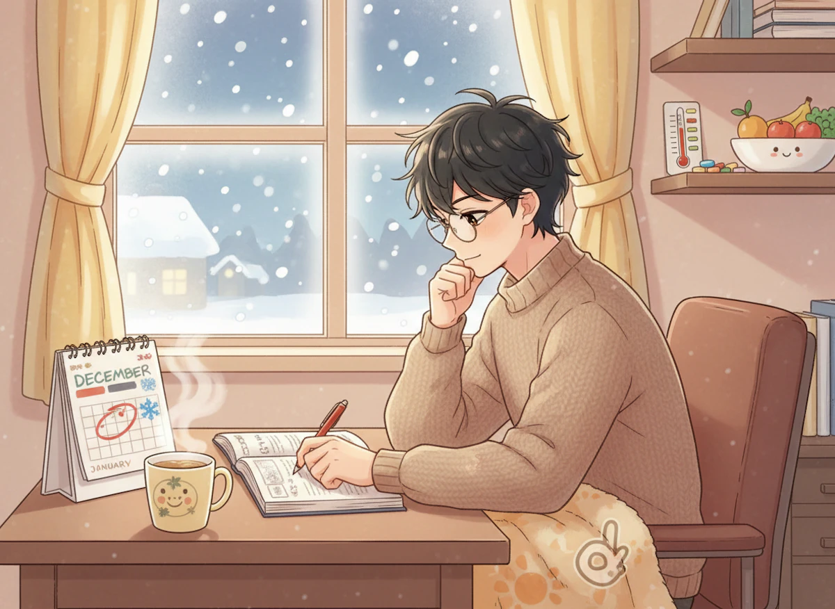 受験直前！冬休みの過ごし方と体調管理で合格をつかもう