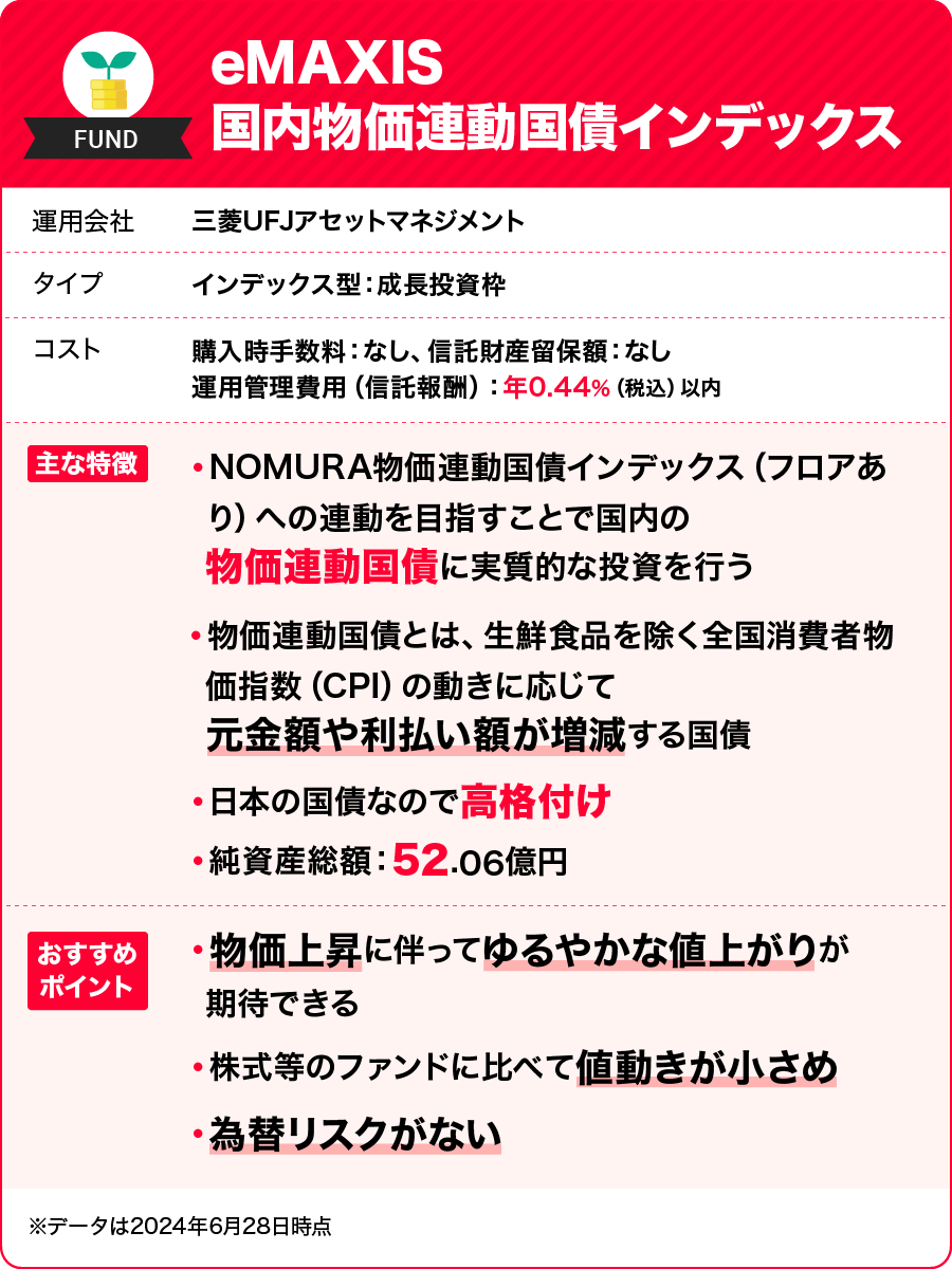 eMAXIS 国内物価連動国債インデックス