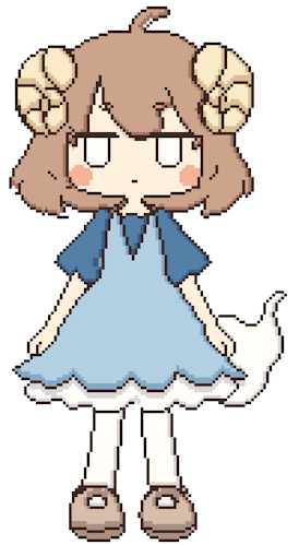 別件でOpus5.5に描かせたドット絵（トレス的に作らせたものではあるけれど）