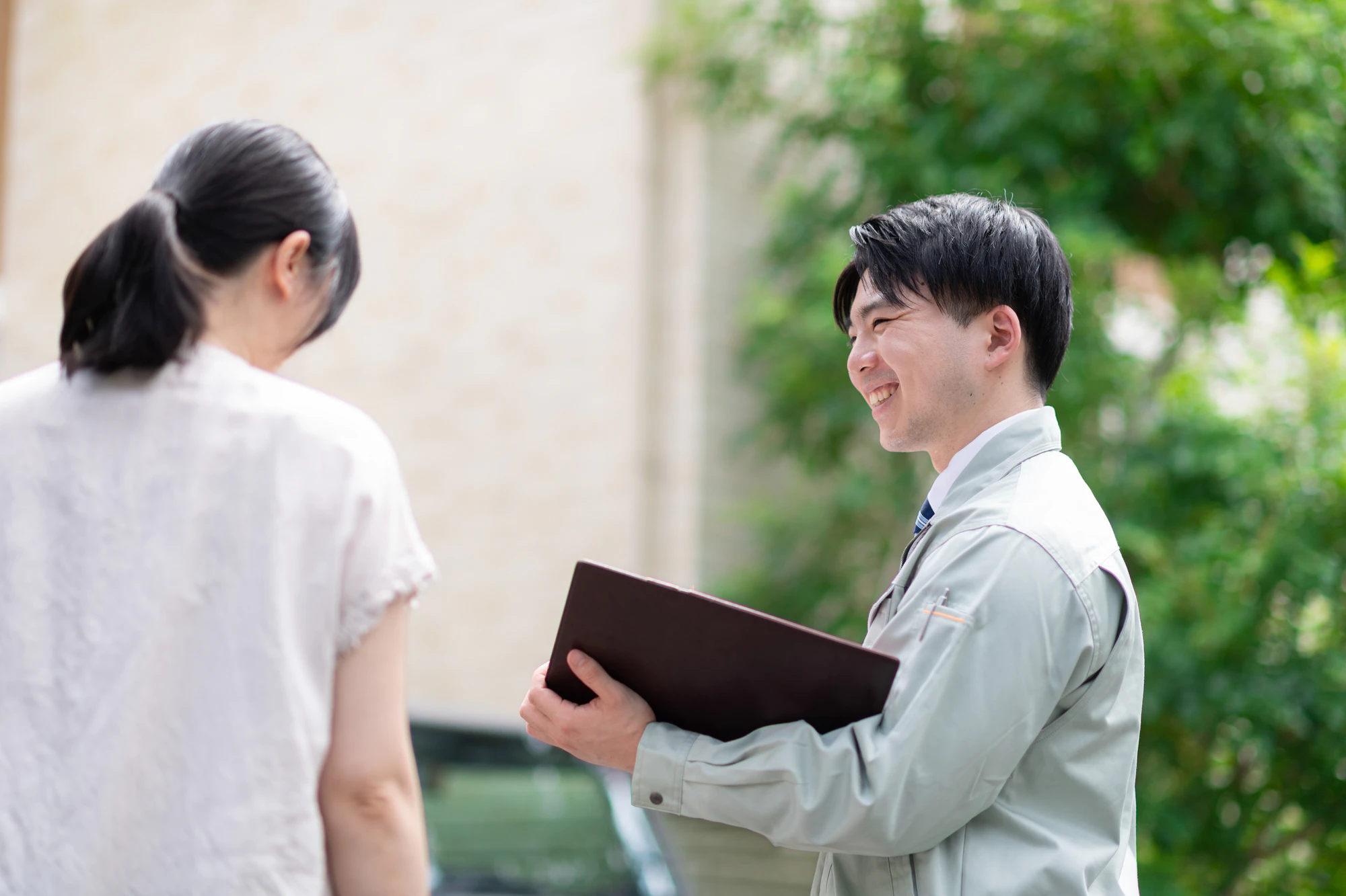 説明する業者