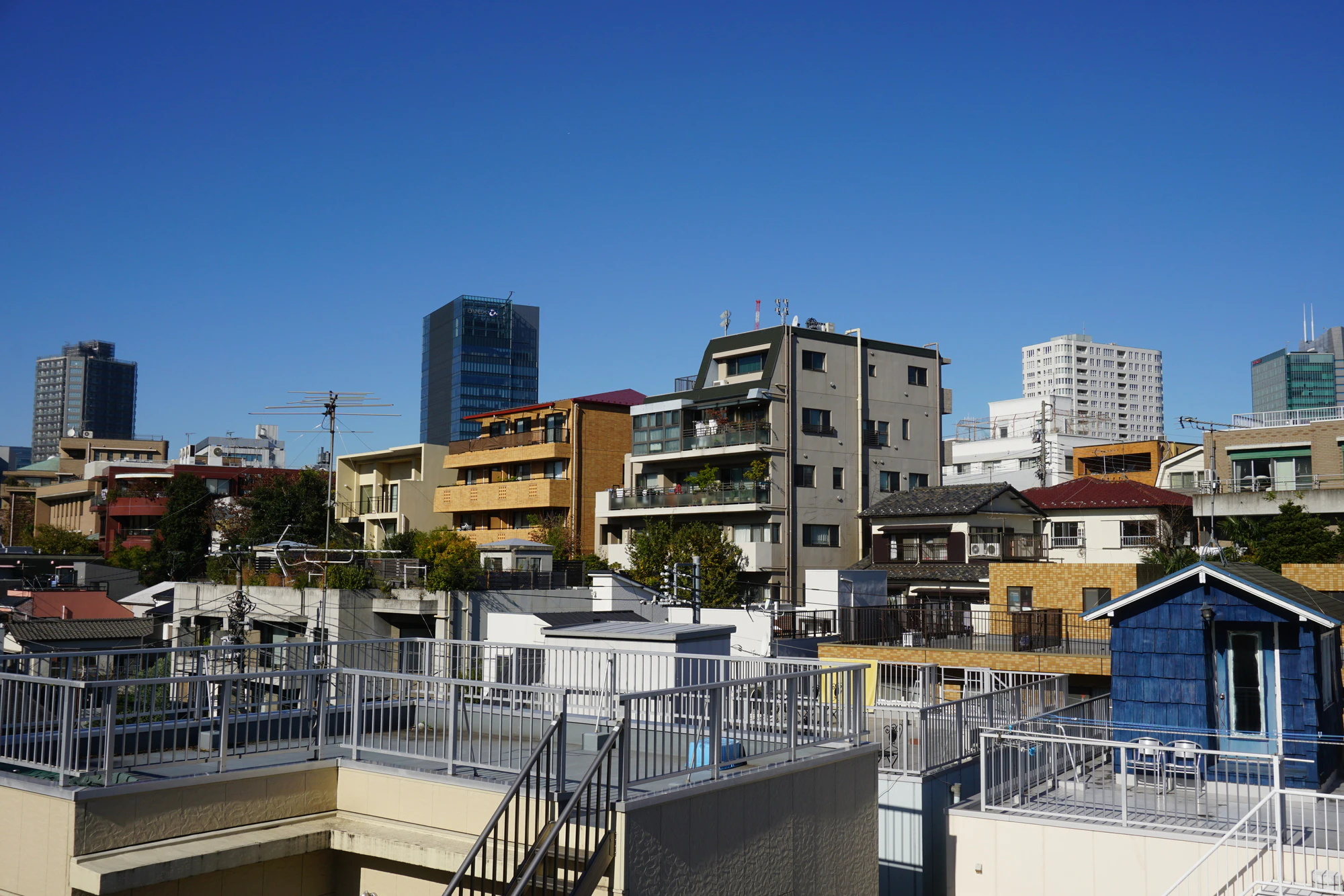 南青山の住宅街　ふかん