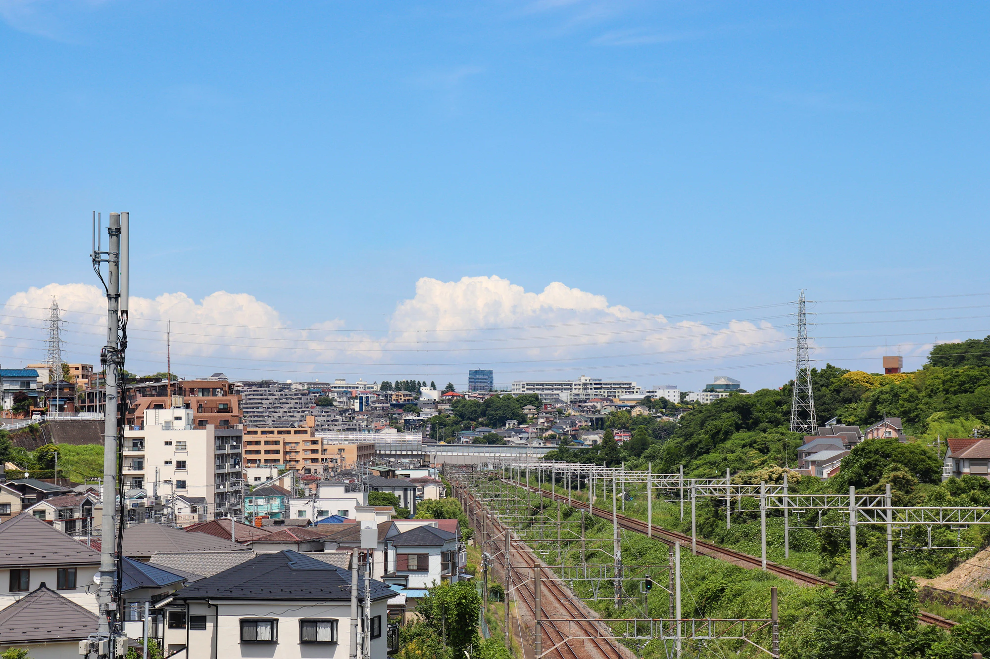 境木町の街並み(神奈川県横浜市保土ケ谷区)