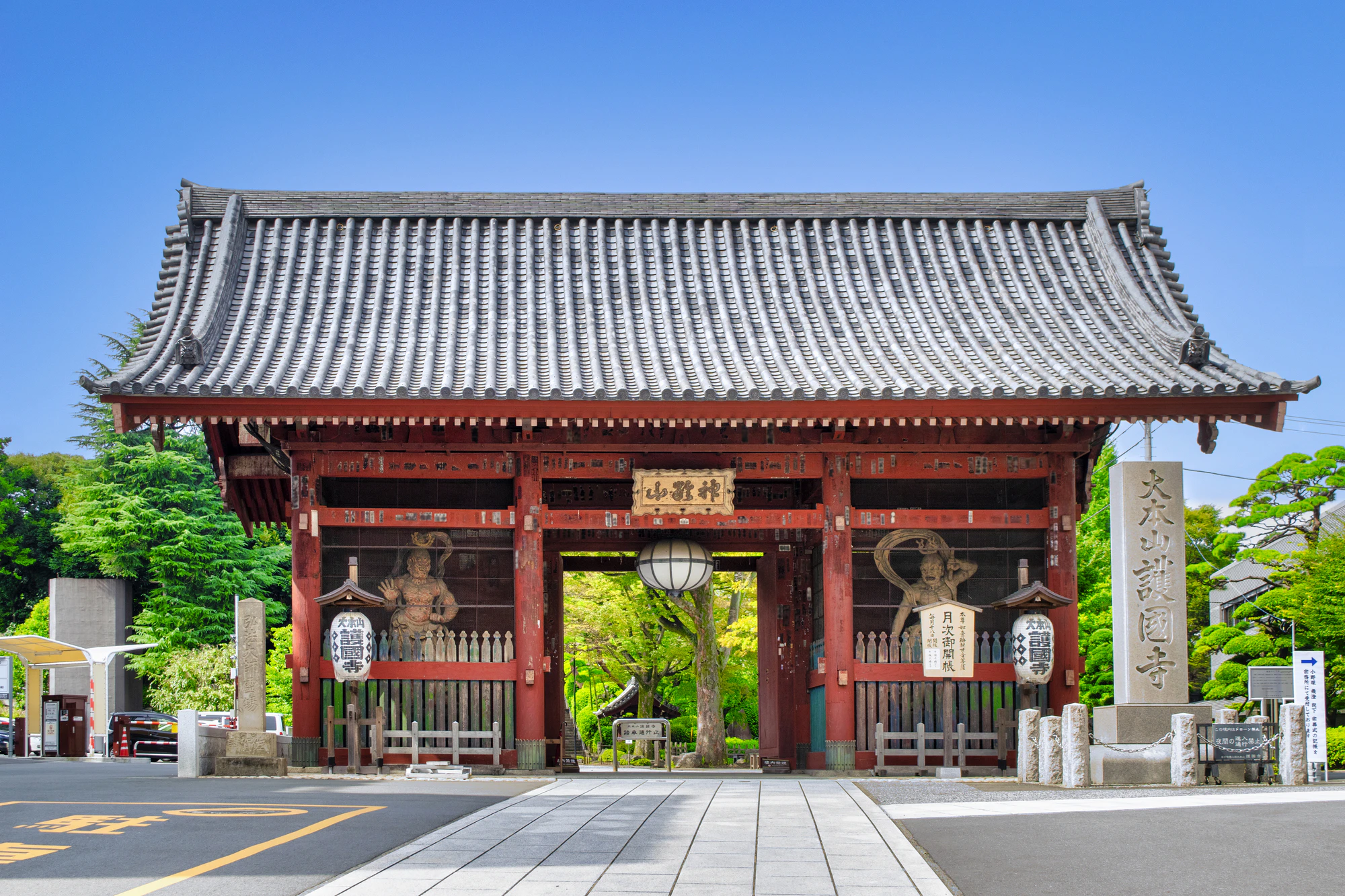 東京都 護国寺(ごこくじ) 仁王門