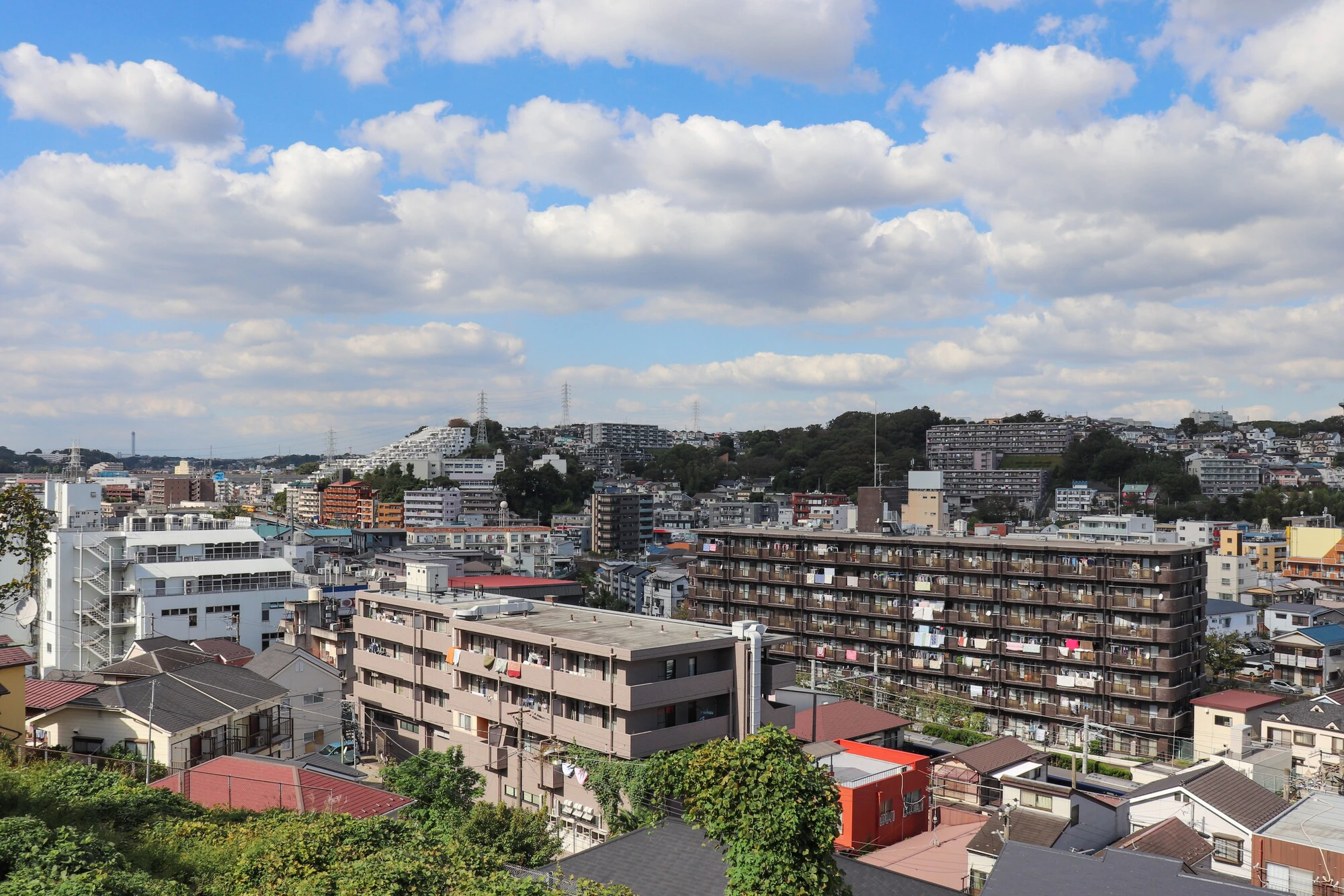 和田町の街並み(神奈川県横浜市保土ケ谷区)
