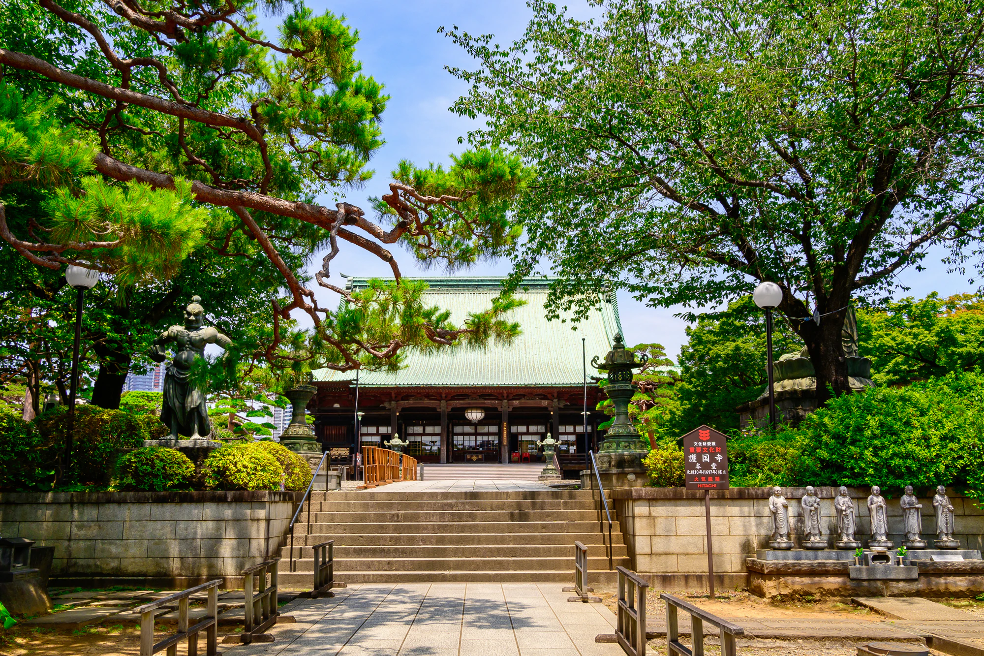 東京都 護国寺(ごこくじ) 観音堂(本堂) 重要文化財