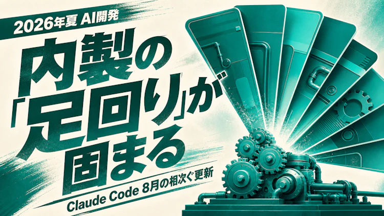 Claude Codeが8月に相次いで更新。自己ホスト・権限管理GA・観測性で、中小の内製の「足回り」が固まった アイキャッチ