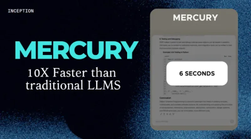 MercuryのdLLMとは？開発方法や費用について