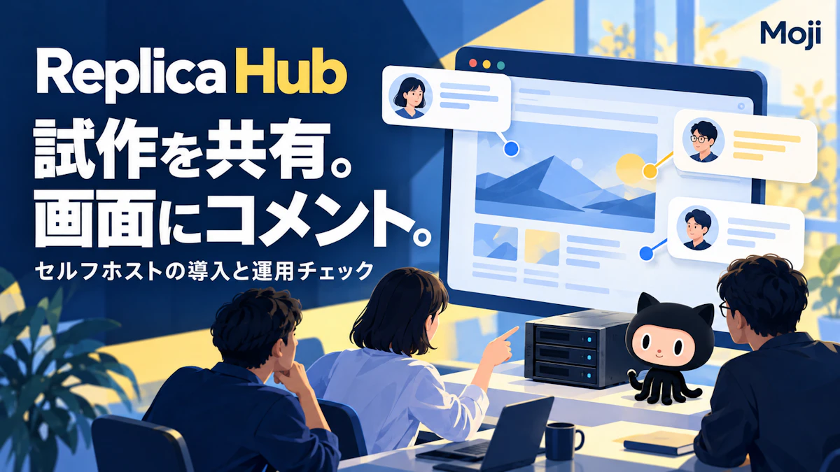 Replica Hubとは？セルフホストでプロトタイプを共有・コメントする方法と運用チェックリスト