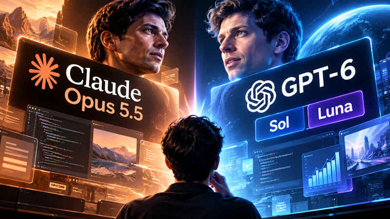 【発表1週間で整理】Claude Opus 5.5とGPT-6 Sol・Lunaはどっちを使う？料金・ベンチマーク・用途別の選び方