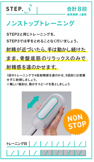 TIMING TRAINER -KEEP-のSTEP3 ノンストップトレーニング