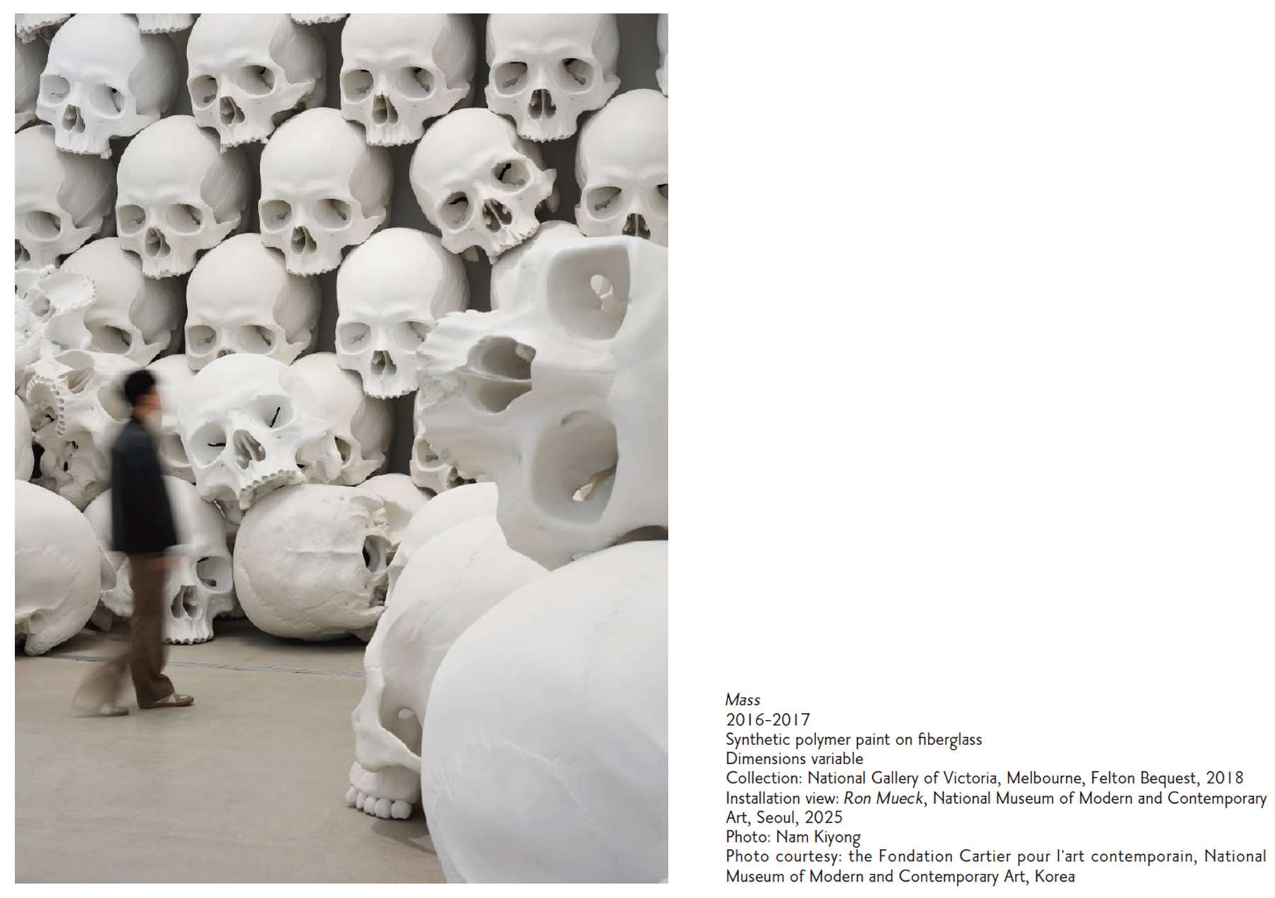 MORI ART MUSEUM】（opening）RON MUECK | News Releases | Press Room