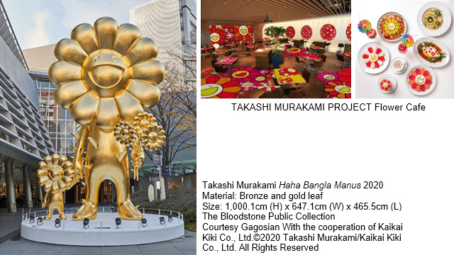 ROPPONGI HILLS】Takashi Murakami's Huge 10-Meter Golden