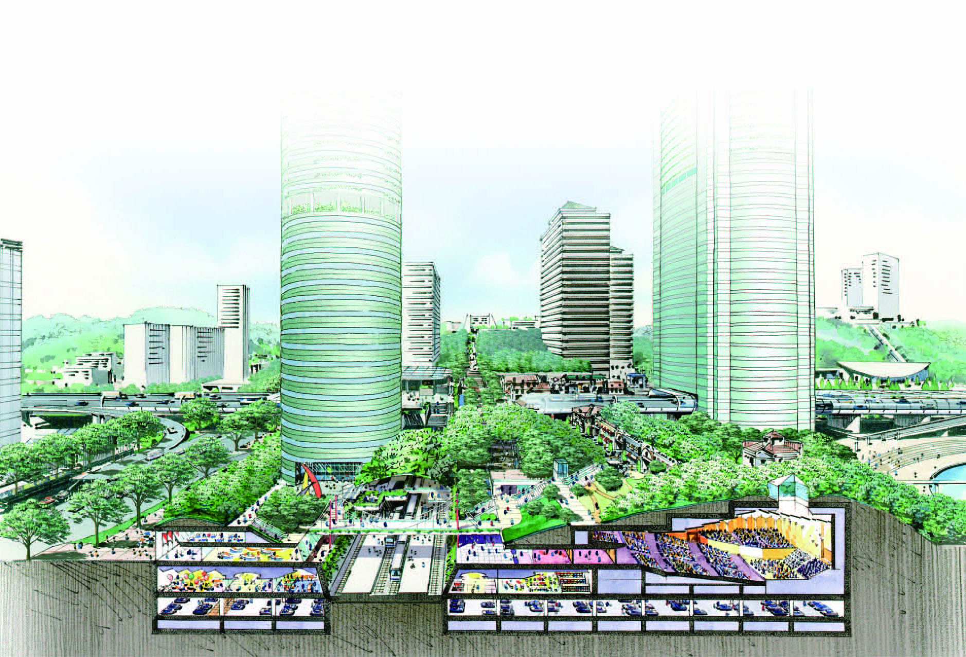 コンパクトシティ | KEYWORDS | 森ビル｜都市を創り、都市を育む