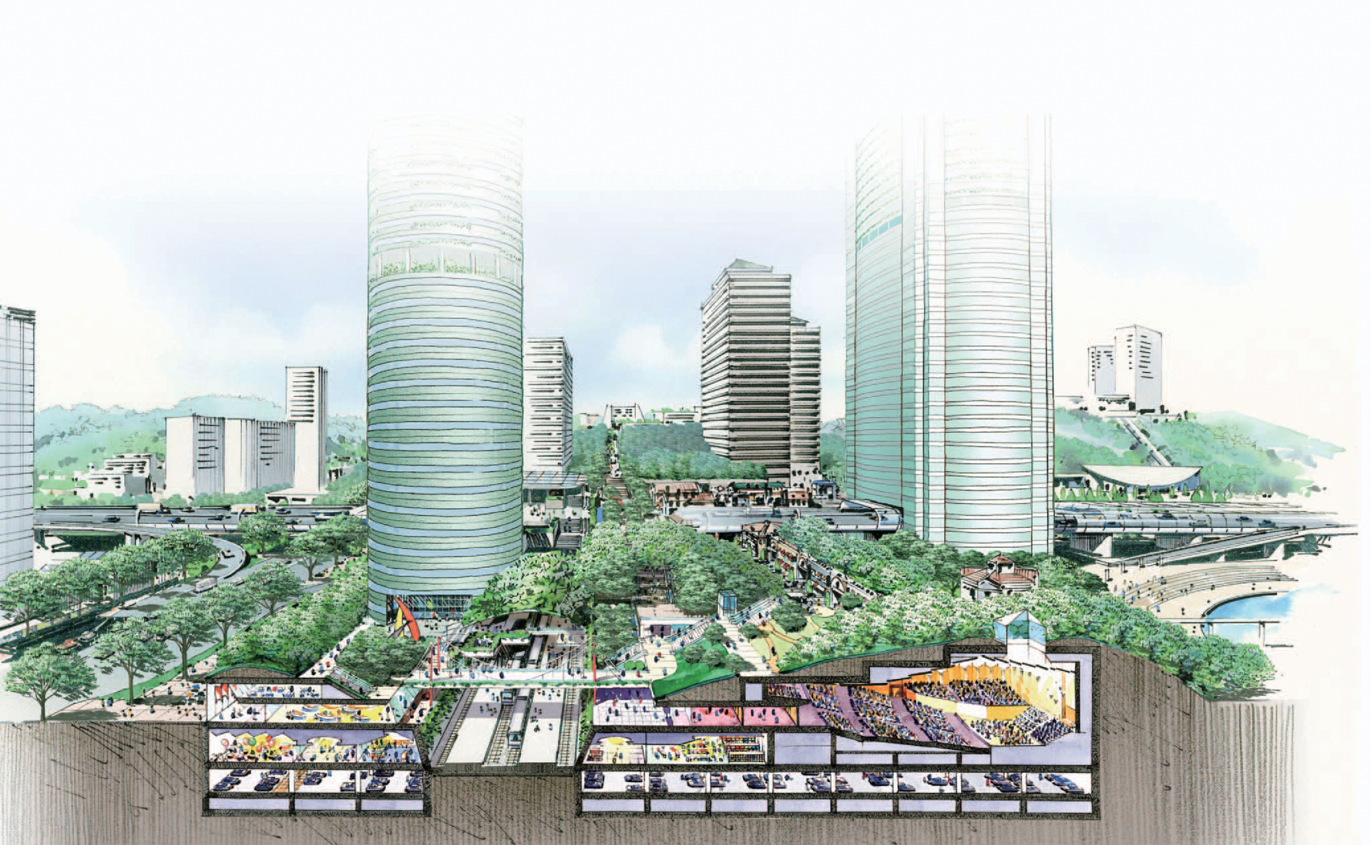 コンパクトシティ | KEYWORDS | 森ビル｜都市を創り、都市を育む