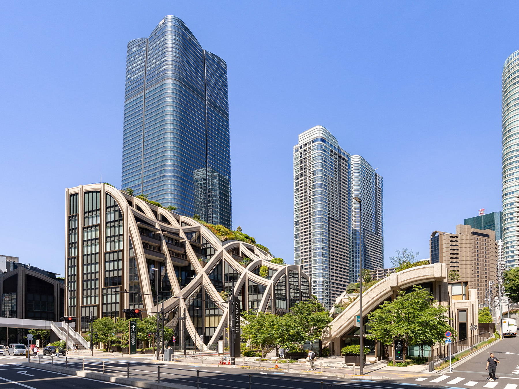 麻布台ヒルズ、虎ノ門ヒルズ「LEED ND」「LEED BD+C」でプラチナ本認証