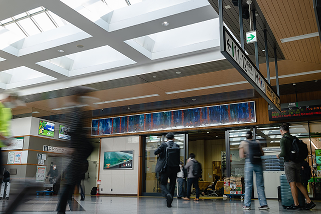 長野駅常設作品