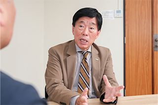 奥田社長②の画像