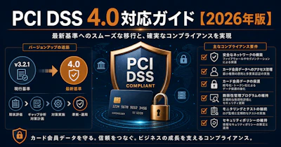 PCI DSS 4.0対応ガイド【2026年版】変更点と企業が今すぐすべきこと