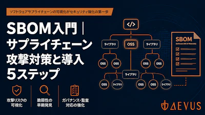 SBOM入門ガイド｜サプライチェーン攻撃時代の必須対策と導入5ステップ