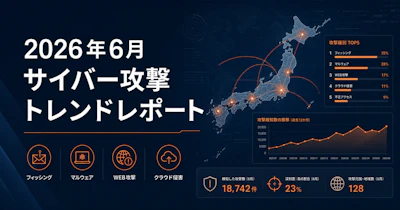 【2026年6月版】サイバー攻撃トレンドレポート｜クラウドID窃取・ディープフェイクBEC・Linuxランサムウェア