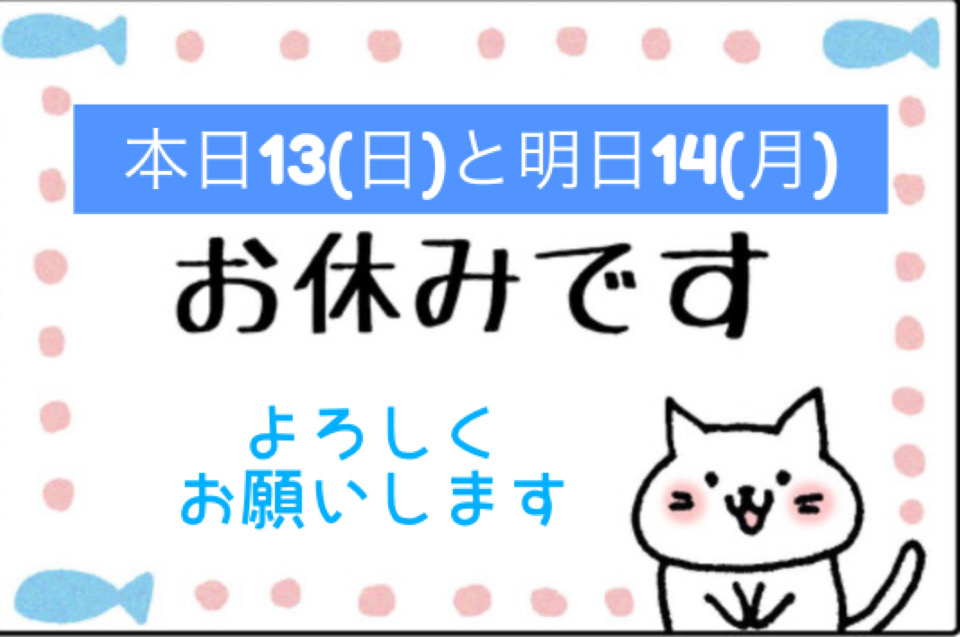 いつもありがとうございます！