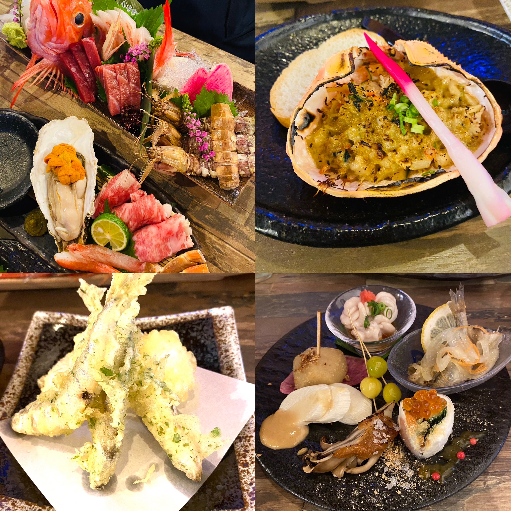 コース料理の一例です！