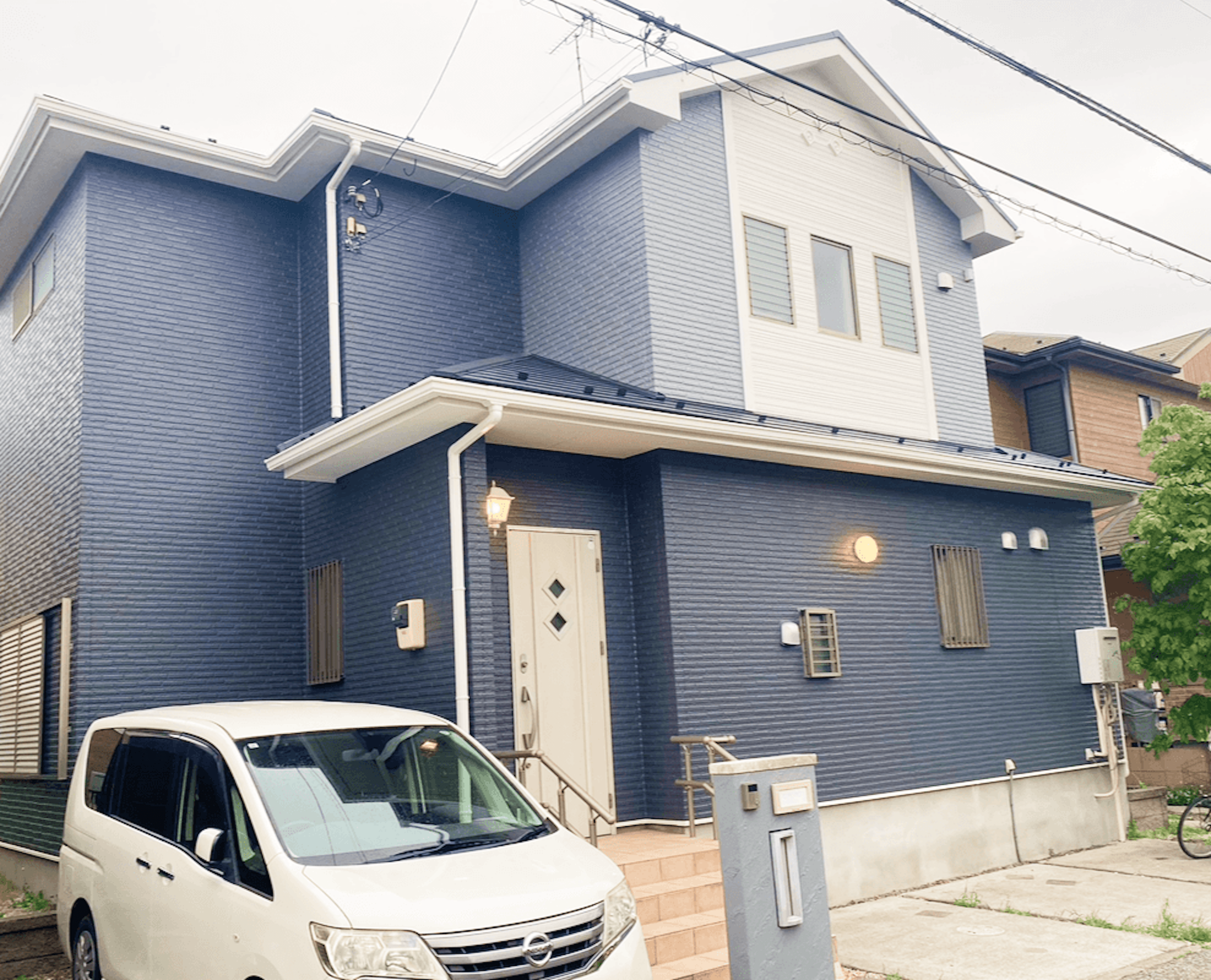 野田市の外壁塗装・屋根塗装施工事例｜外壁・屋根全体の劣化を改善【K様邸】